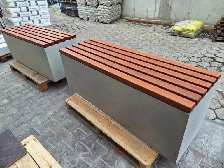 Betonbank foto 1