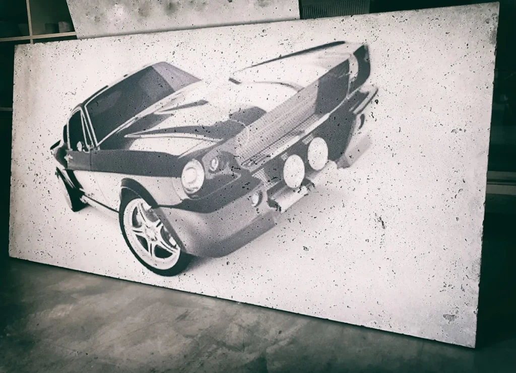 UV Druck Technologie+Fotobeton foto