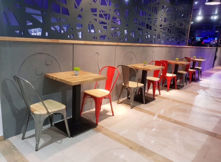 Beton Schild und Logo 4